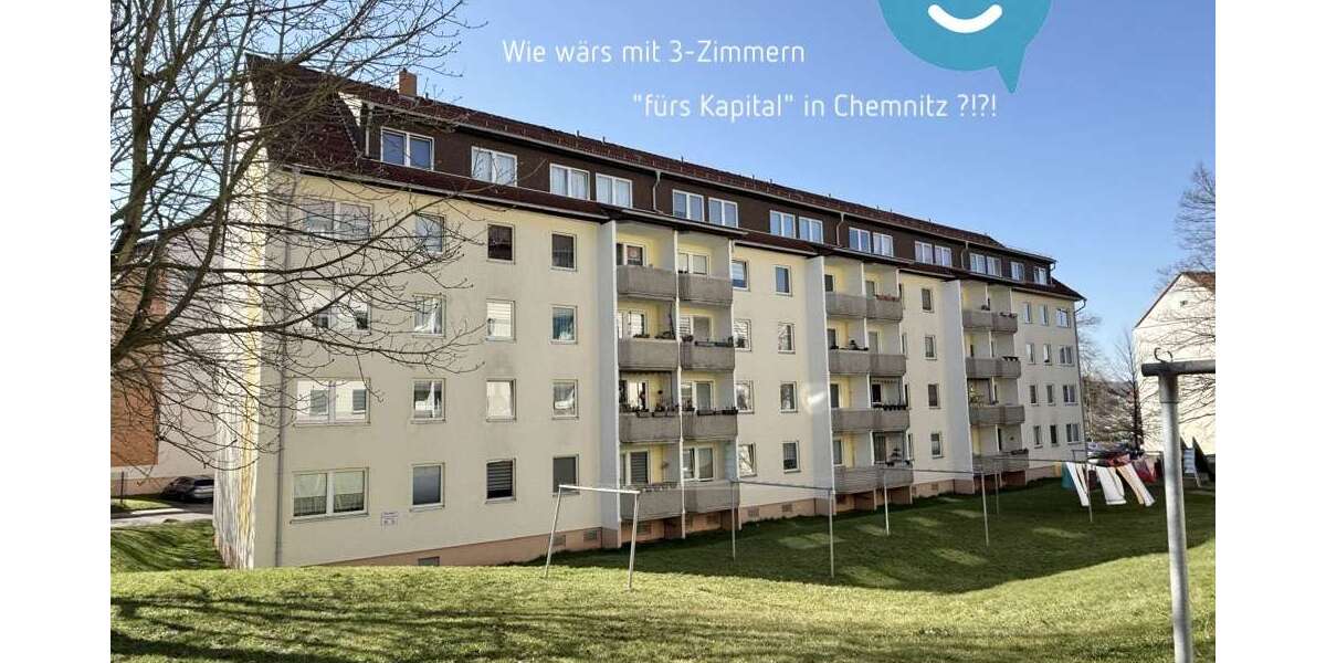 Etagenwohnung Chemnitz / Reichenbrand Reichenbrand - 3 Zimmer, 69 m&sup2;, 62.900&euro; | Angebot:22041040