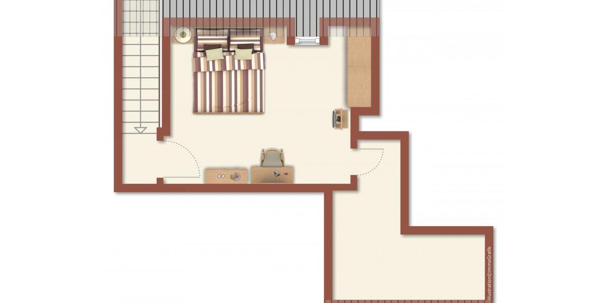 Dachgeschoßwohnung Chemnitz Kapellenberg - 2 Zimmer, 63 m&sup2;, 380&euro; | Angebot:26283439