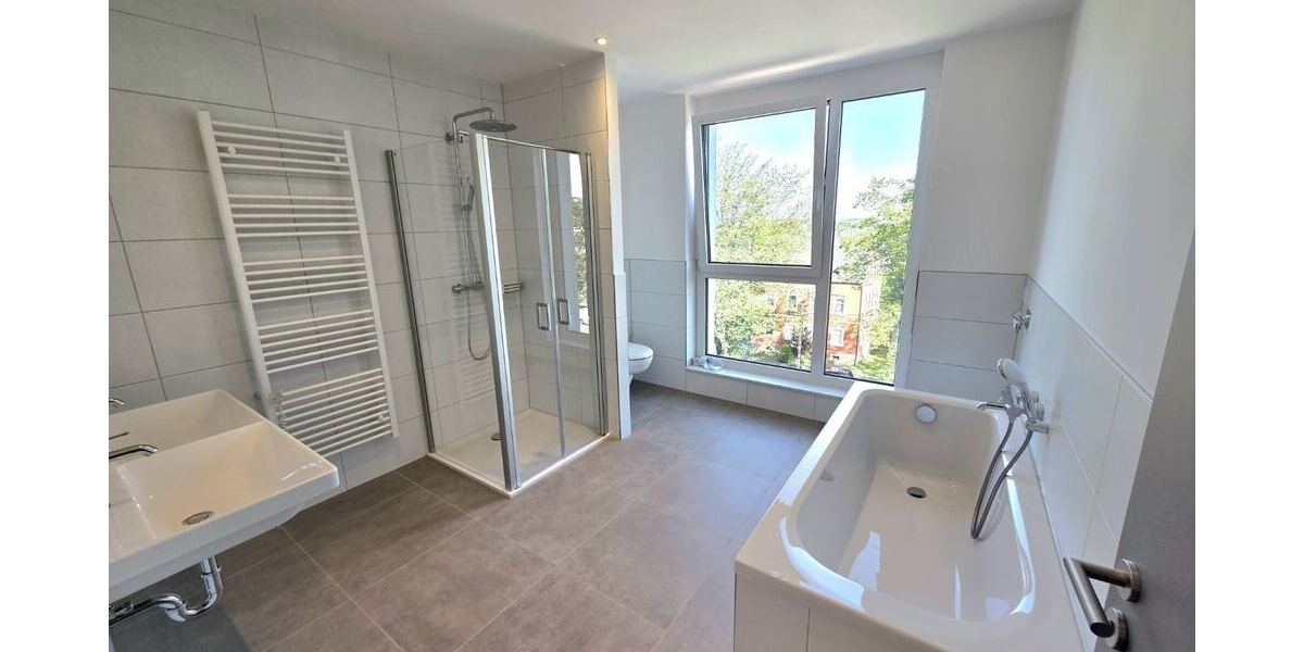 Erstbezug! Moderne 4-Zimmerwohnung mit Terrasse und Garage! - Erdgeschoßwohnung Hartmannsdorf | Angebot:27212803