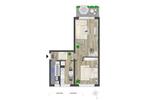 Etagenwohnung Chemnitz Hilbersdorf - 2 Zimmer, 47 m&sup2;, 290&euro; | Angebot:26681184