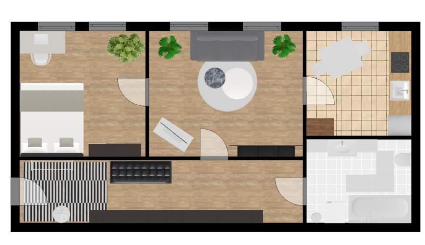 Etagenwohnung Chemnitz Altendorf - 2 Zimmer, 55 m&sup2;, 74.900&euro; | Angebot:27248134