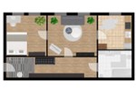Etagenwohnung Chemnitz Altendorf - 2 Zimmer, 55 m&sup2;, 74.900&euro; | Angebot:27248134