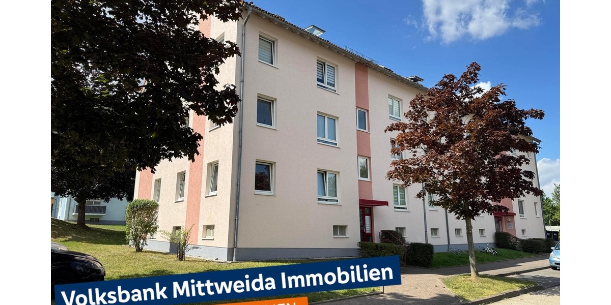Schöne, helle 3-Raum-Wohnung mit zwei Balkonen und Stellplatz! - Etagenwohnung Hainichen | Angebot:27196195