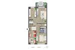 Etagenwohnung Chemnitz Markersdorf - 3 Zimmer, 69 m&sup2;, 435&euro; | Angebot:26682580