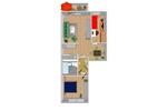 Etagenwohnung Chemnitz Markersdorf - 3 Zimmer, 56 m&sup2;, 307&euro; | Angebot:26339282