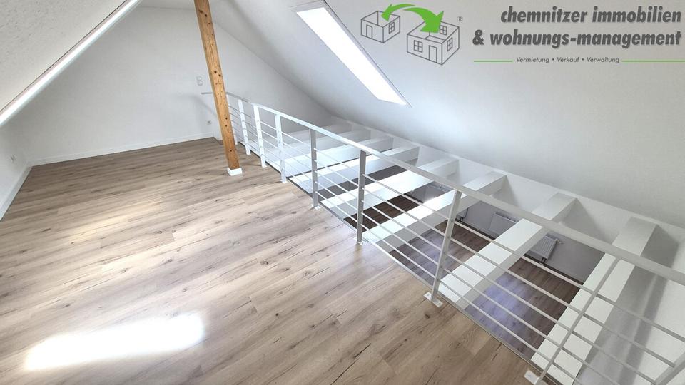 Maisonettenwohnung Chemnitz Kapellenberg - 2.5 Zimmer, 71 m&sup2;, 425&euro; | Angebot:26675794