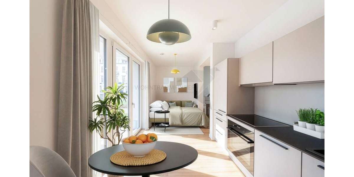Etagenwohnung Chemnitz Rabenstein - 1 Zimmer, 30 m&sup2;, 372&euro; | Angebot:25197693