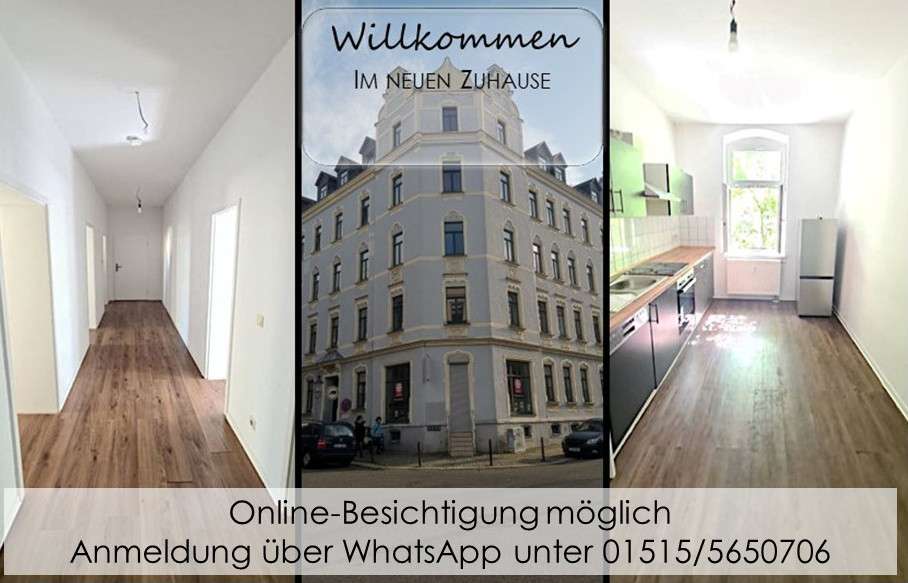 Etagenwohnung Chemnitz Sonnenberg - 5 Zimmer, 134 m&sup2;, 820&euro; | Angebot:26890294