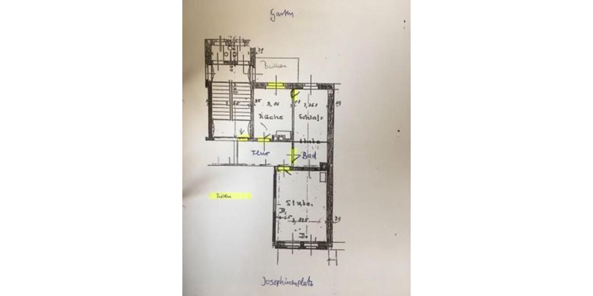 provisionsfrei - vermietete 2-Zimmer-Eigentumswohnung mit Balkon 2 zimmer