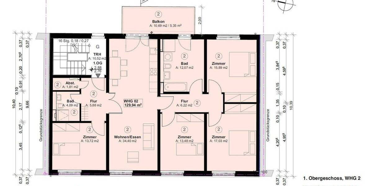 Etagenwohnung Chemnitz Gablenz - 5 Zimmer, 129 m&sup2;, 1.399&euro; | Angebot:26908809