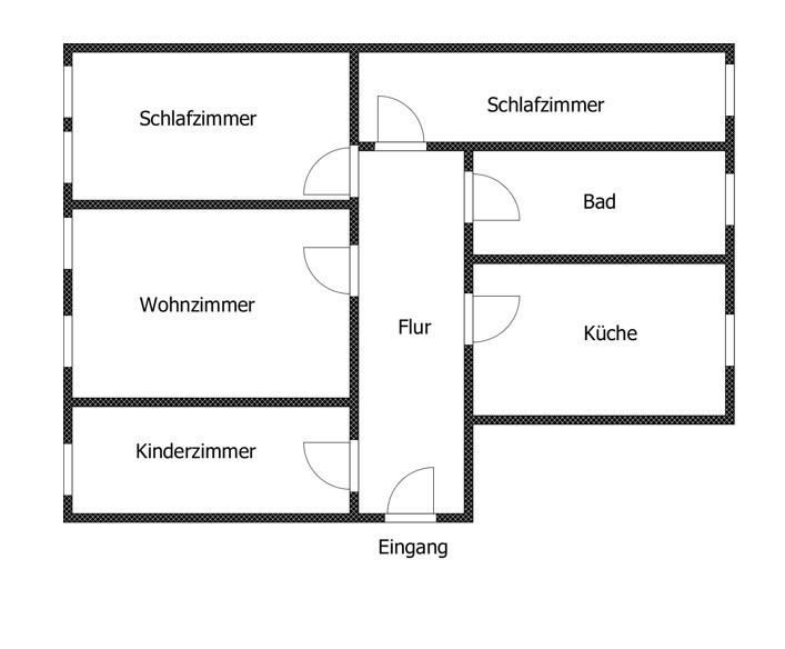 Dachgeschoßwohnung Chemnitz Kapellenberg - 3 Zimmer, 108 m&sup2;, 623&euro; | Angebot:23844964