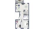 Etagenwohnung Chemnitz Kappel - 3 Zimmer, 57 m&sup2;, 352&euro; | Angebot:26931099