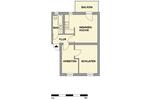 Etagenwohnung Chemnitz Borna-Heinersdorf - 2 Zimmer, 46 m&sup2;, 292&euro; | Angebot:25812672