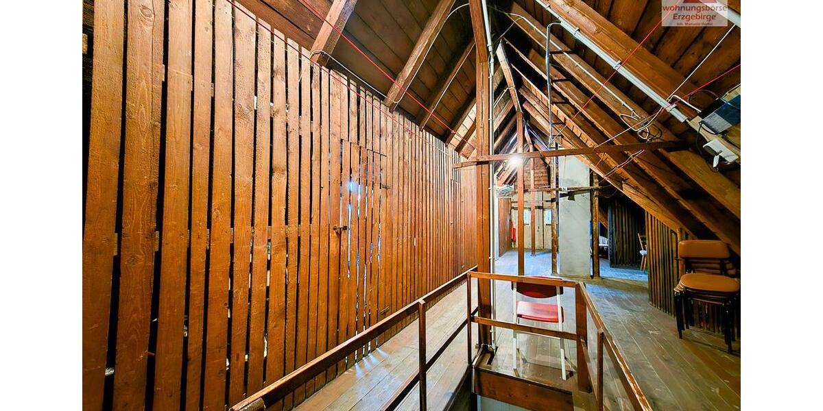 3-Raum-Wohnung in Randlage von Lößnitz im Dachgeschoss 3 zimmer