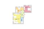 Etagenwohnung Chemnitz Grüna - 3 Zimmer, 64 m&sup2;, 488&euro; | Angebot:25124975