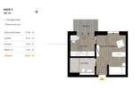+ Erstbezug nach Neubau + Singlewohnung mit Einbauküche & Balkon - barrierefrei, effizient, modern 1 zimmer
