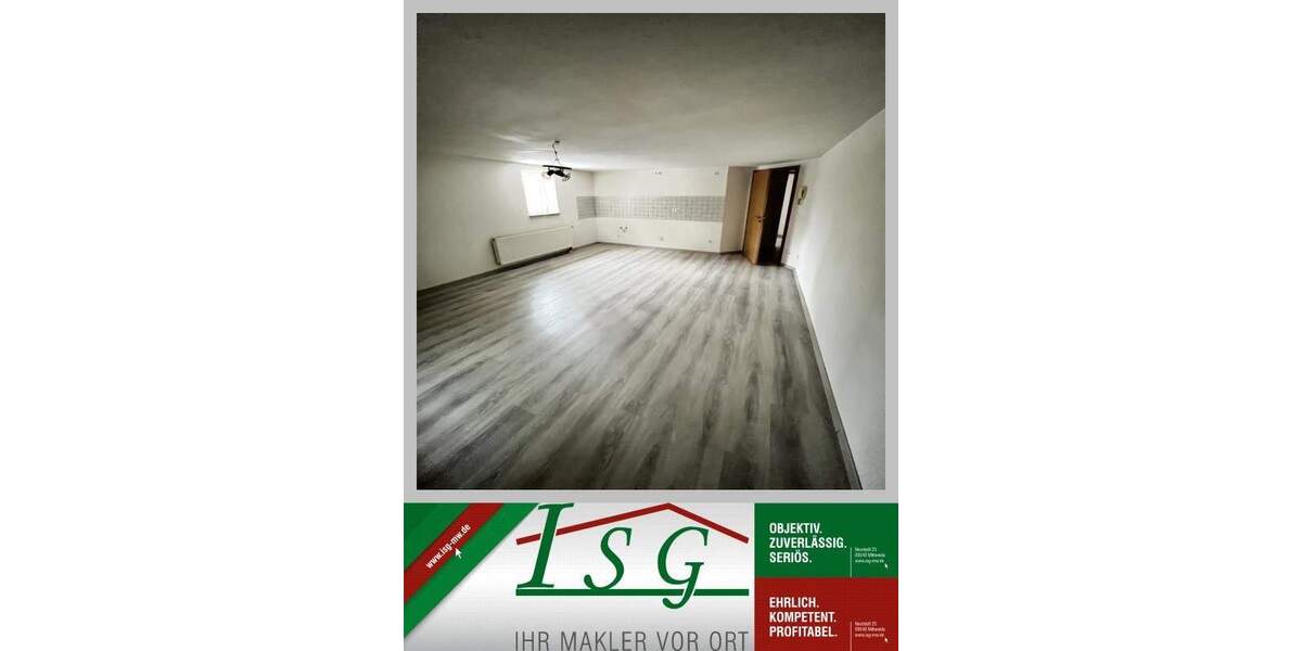 2-Raum Souterrain Wohnung, Einbauküche - LAMINAT - 2024 saniert! 2 zimmer