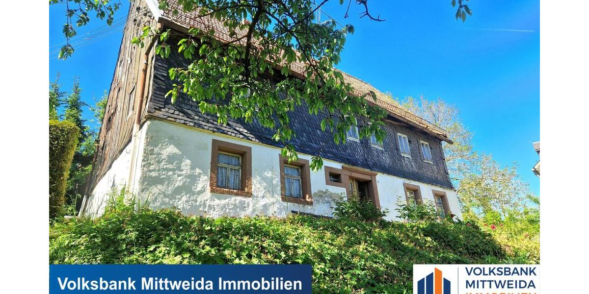 Sanierungsbedürftiges Fachwerkhaus in ruhiger Südhanglage! - Bauernhaus, Landhaus Lichtenau Garnsdorf | Angebot:20201268