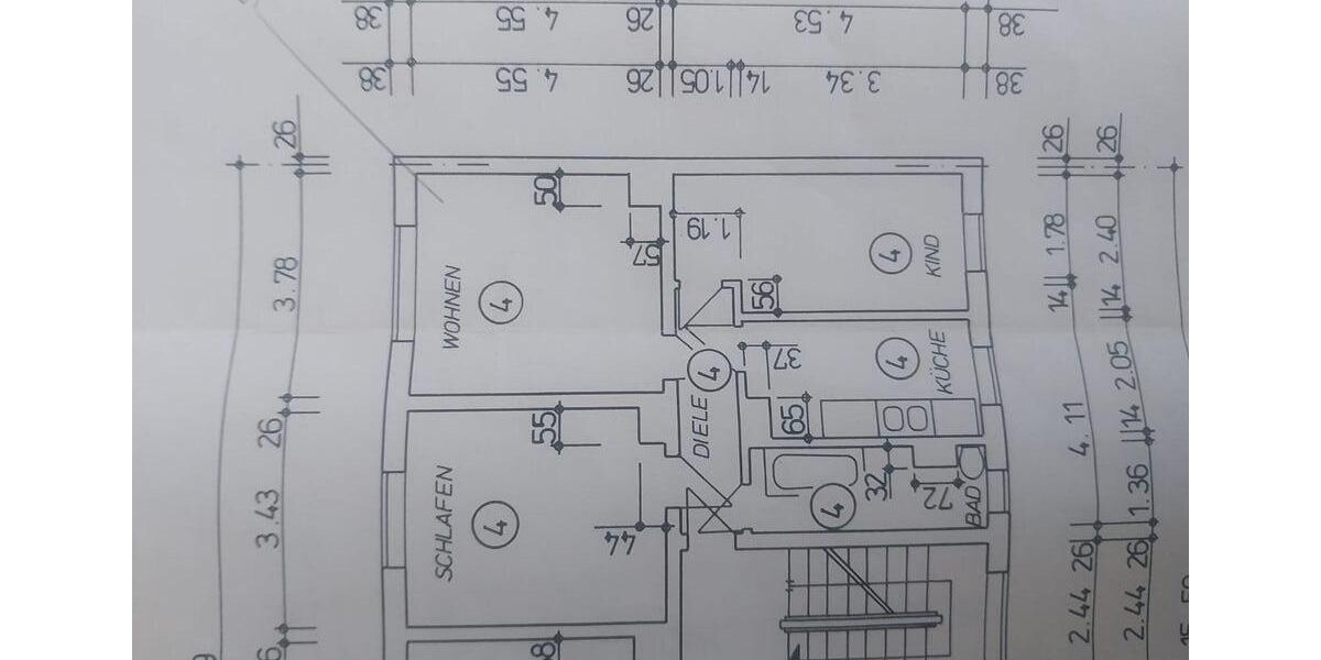 Etagenwohnung Jahnsdorf/Erzgebirge Erzgebirge - 3 Zimmer, 57 m&sup2;, 32.000&euro; | Angebot:26653898