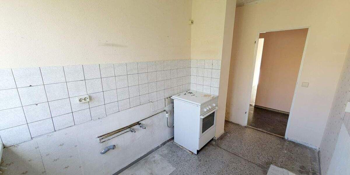 Etagenwohnung Limbach-Oberfrohna Oberfrohna - 3 Zimmer, 58 m&sup2;, 37.700&euro; | Angebot:25400772