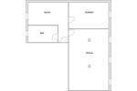 Dachgeschoßwohnung Chemnitz Hilbersdorf - 2 Zimmer, 65 m&sup2;, 270&euro; | Angebot:26384039