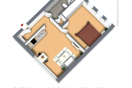 Wohnung Hohenstein-Ernstthal Ernstthal - 2 Zimmer, 65 m&sup2;, 440&euro; | Angebot:27005131