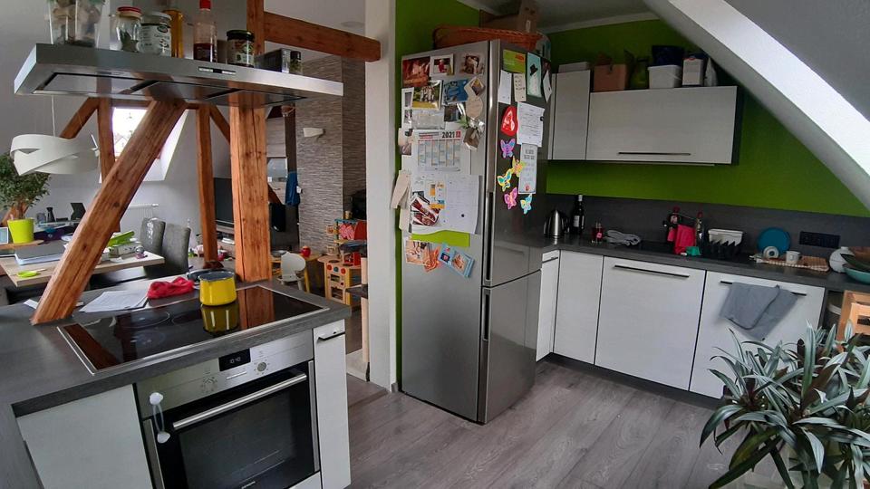 Dachgeschoßwohnung Oelsnitz (Erzgebirge) - 4 Zimmer, 72 m&sup2;, 550&euro; | Angebot:26227355