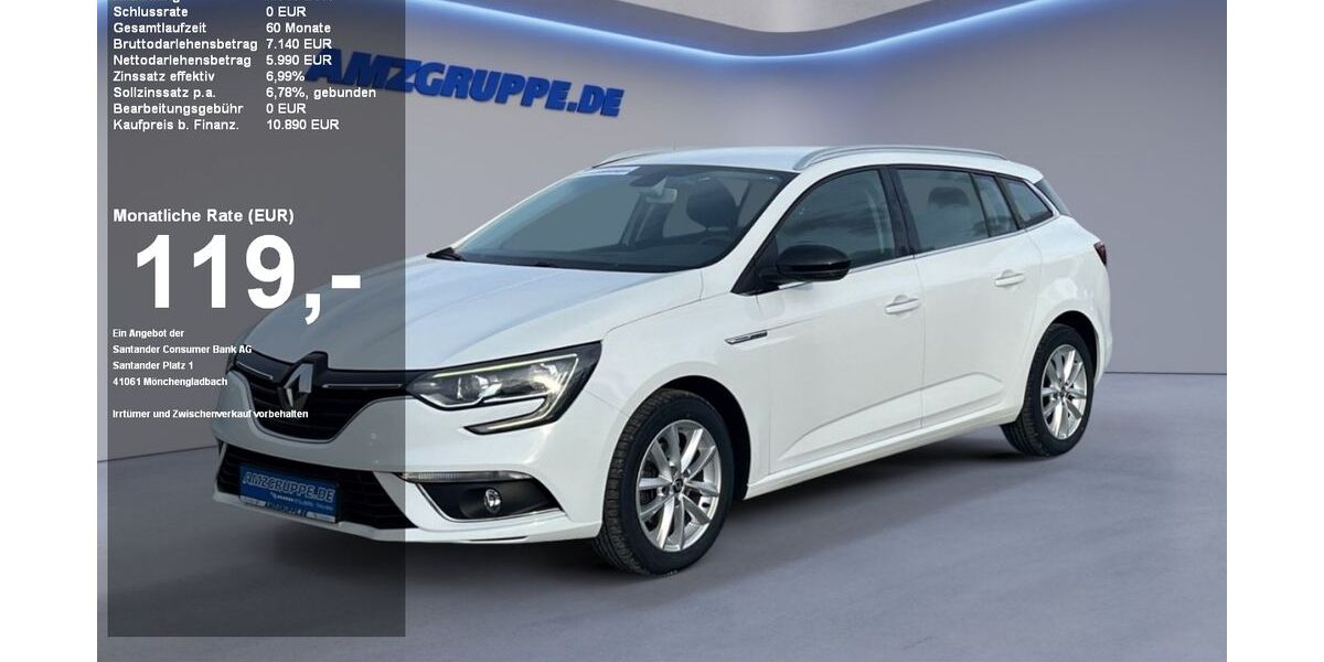 Renault Megane 97.478 km 10.890 &euro; Stollberg 09366