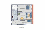 WG geeignet-3-Zimmer-Wohnung mit Einbauküche in zentraler Lage von Mittweida - Dachgeschoßwohnung Mittweida Rößgen | Angebot:27279778