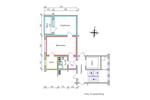 Etagenwohnung Chemnitz Adelsberg - 2 Zimmer, 46 m&sup2;, 254&euro; | Angebot:26423698