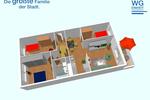 Etagenwohnung Chemnitz Klaffenbach - 4 Zimmer, 70 m&sup2;, 398&euro; | Angebot:26113314
