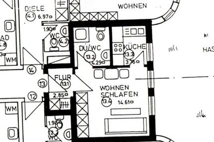 Wohnung Chemnitz Rabenstein - 1 Zimmer, 25 m&sup2;, 34.900&euro; | Angebot:25144824
