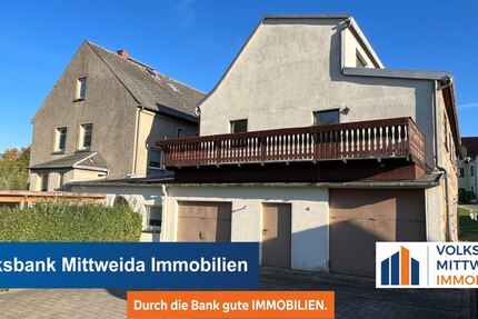 2 Wohnhäuser mit 3 Wohnungen plus 200m² Werkstatträumen bei Mittweida - Haus Mittweida | Angebot:26000074