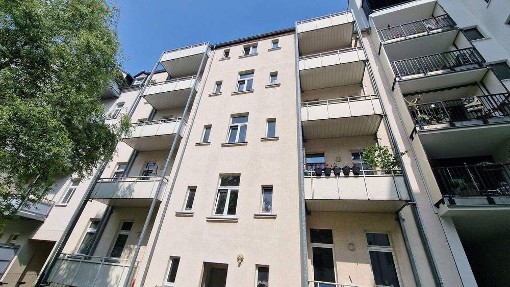 Etagenwohnung Chemnitz Kaßberg - 2 Zimmer, 62 m&sup2;, 76.900&euro; | Angebot:25689580