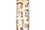 Etagenwohnung Chemnitz Morgenleite - 3 Zimmer, 71 m&sup2;, 377&euro; | Angebot:26844097