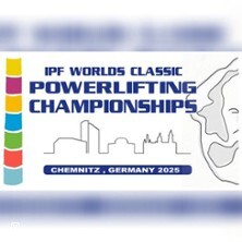 IPF WC Open Classic Powerlifting 2025 Chemnitz