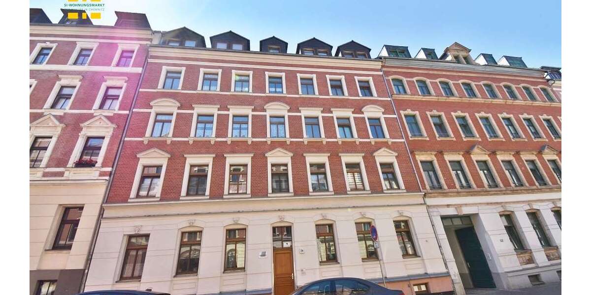 Etagenwohnung Chemnitz Sonnenberg - 3 Zimmer, 74 m&sup2;, 57.000&euro; | Angebot:26204198