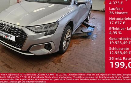 Audi A3 55.088 km 21.750 &euro; Bernsdorf 09337