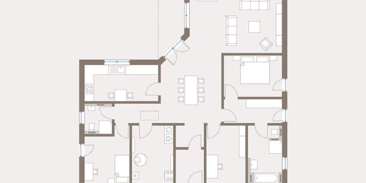 Bungalow Brand Erbisdorf Brand-Erbisdorf - 4 Zimmer, 142 m&sup2;, 281.919&euro; | Angebot:25910334
