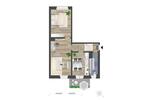 Etagenwohnung Chemnitz Altendorf - 2 Zimmer, 47 m&sup2;, 317&euro; | Angebot:26682250