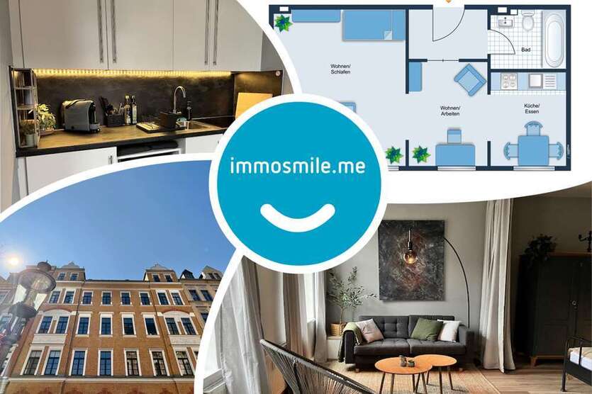 Wohnung zum Kaufen in Chemnitz 54.000 € 46 m²
