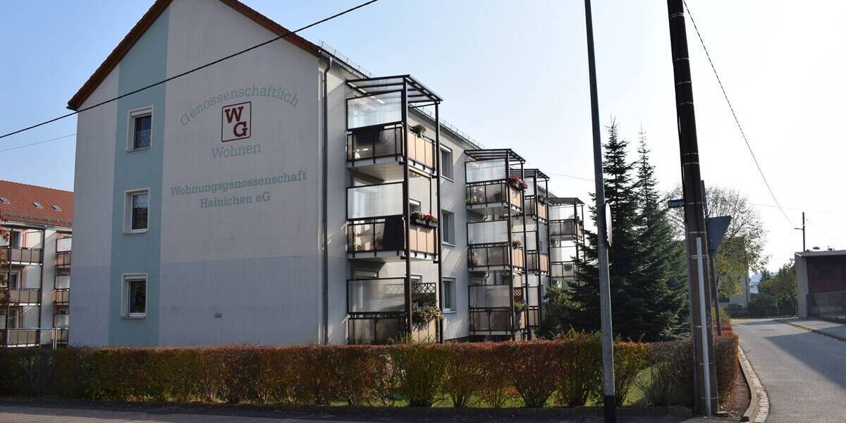 Etagenwohnung Hainichen - 3 Zimmer, 59 m&sup2;, 361&euro; | Angebot:26310473