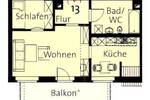 Kleine Wohnung mit großem Balkon zur Selbstnutzung gesucht? Ab sofort frei! 1.5 zimmer