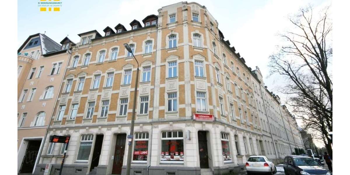Etagenwohnung Chemnitz Schloßchemnitz - 2 Zimmer, 54 m&sup2;, 49.950&euro; | Angebot:26294602
