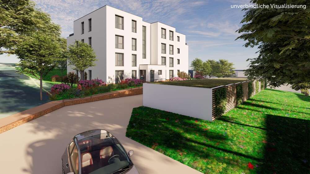 Erstbezug! Moderne 3-Zimmer Wohnung mit Garagenstellplatz - Etagenwohnung Hartmannsdorf | Angebot:26556994