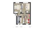 Etagenwohnung Chemnitz Hilbersdorf - 3 Zimmer, 57 m&sup2;, 355&euro; | Angebot:26681297