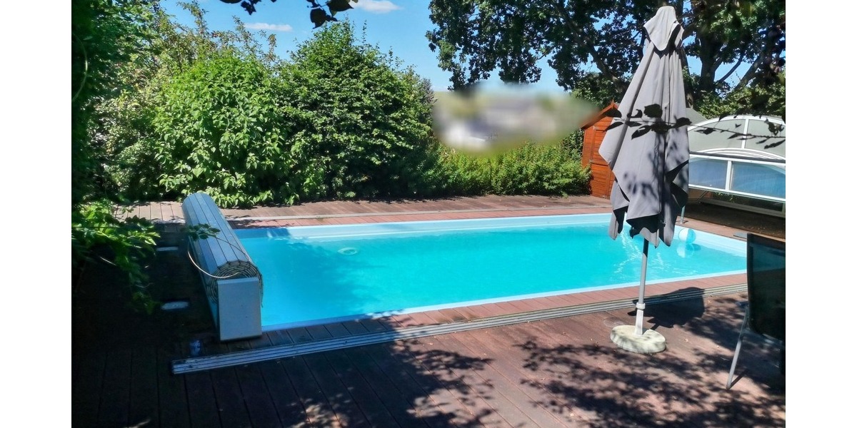 Exklusives Einfamilienhaus mit Doppelgarage, Gartensauna, Kamin und überdachtem Pool! - Einfamilienhaus Frankenberg Sachsenburg | Angebot:27234638