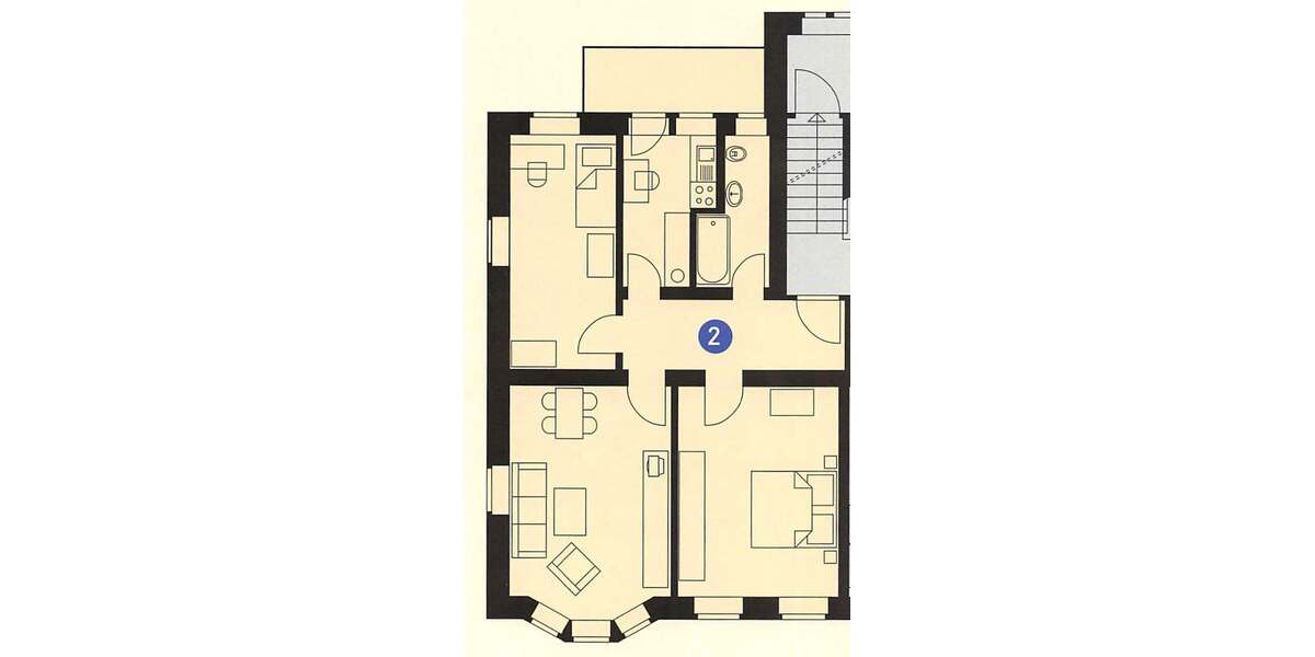 Stilvoll Wohnen ohne viel Treppensteigen - ab sofort hier mit Balkon und Einbauküche möglich! - Erdgeschoßwohnung Chemnitz Altendorf | Angebot:27302873