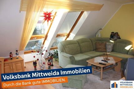 Gemütliche 3-Zimmer Dachgeschoss-Wohnung in ruhiger grüner Umgebung