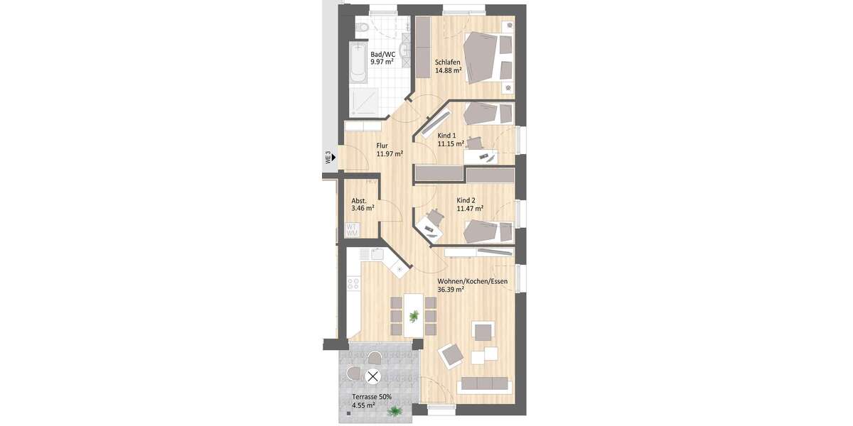 Wohnung zum Kaufen in Mülsen 370.000 € 104 m² 4 zimmer
